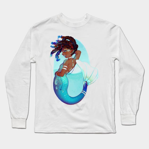 BlueFin Long Sleeve T-Shirt by GDBee